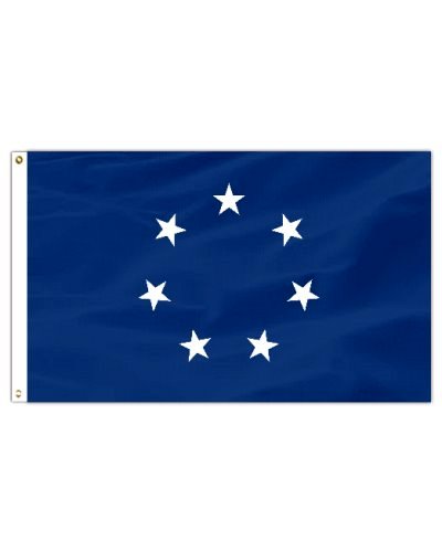 Confederate First Naval Jack printed polyester flag
